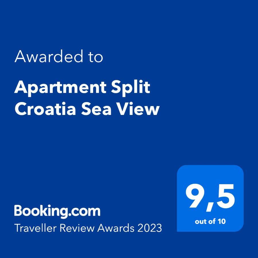 Apartment Split Croatia Sea View מראה חיצוני תמונה